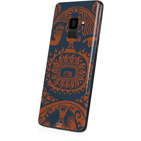 Disney Moana Octopus Tropical Print Art Galaxy S9 Skin